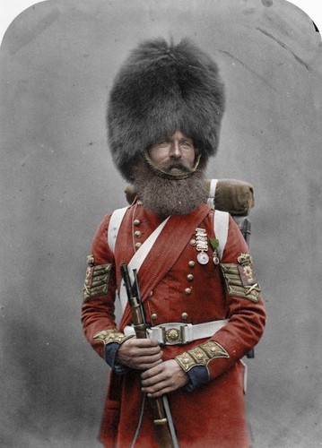 Soldato britannico circa