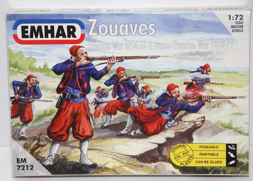 Emhar soldatini zouaves - 1:72,