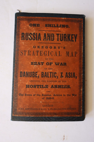 1854 crimean war - crimean, map