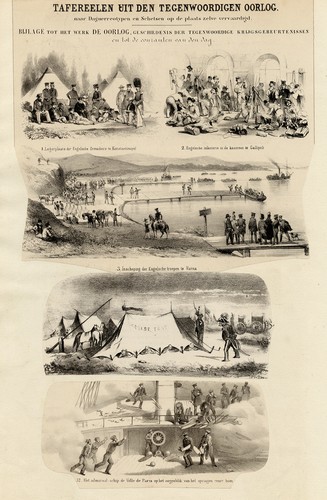 Antica stampa militare varie - antica,