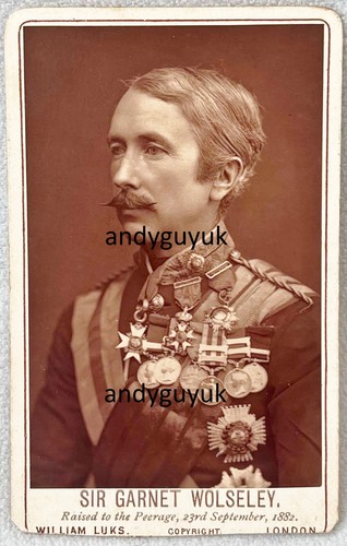 Cdv garnet wolseley military - cdv,