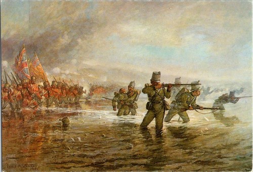 Cartolina guerra crimea - cartolina,