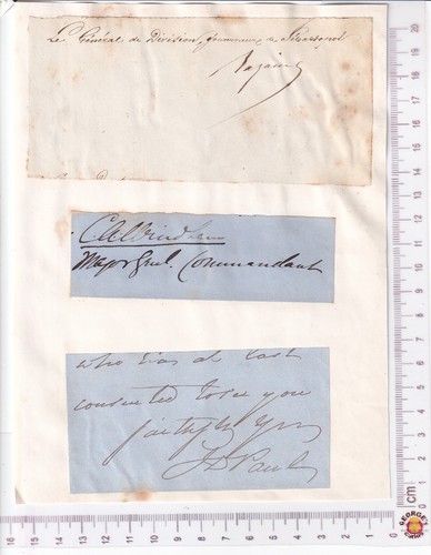 Crimean war autographs - crimean,