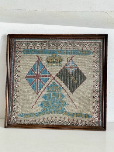 Antique beadwork the green - beadwork,